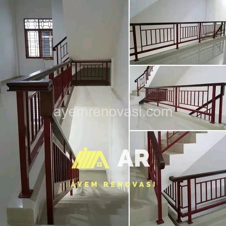 kontraktor railing tangga balkon solo jogja ayem renovasi ()